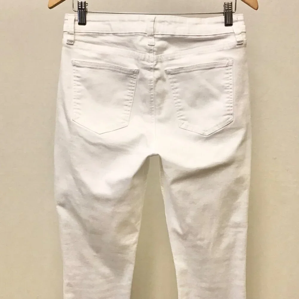 Pistola 30 Jennifer Skinny Distressed Women’s Jeans White P6822FTN-WAK Tiny Spot